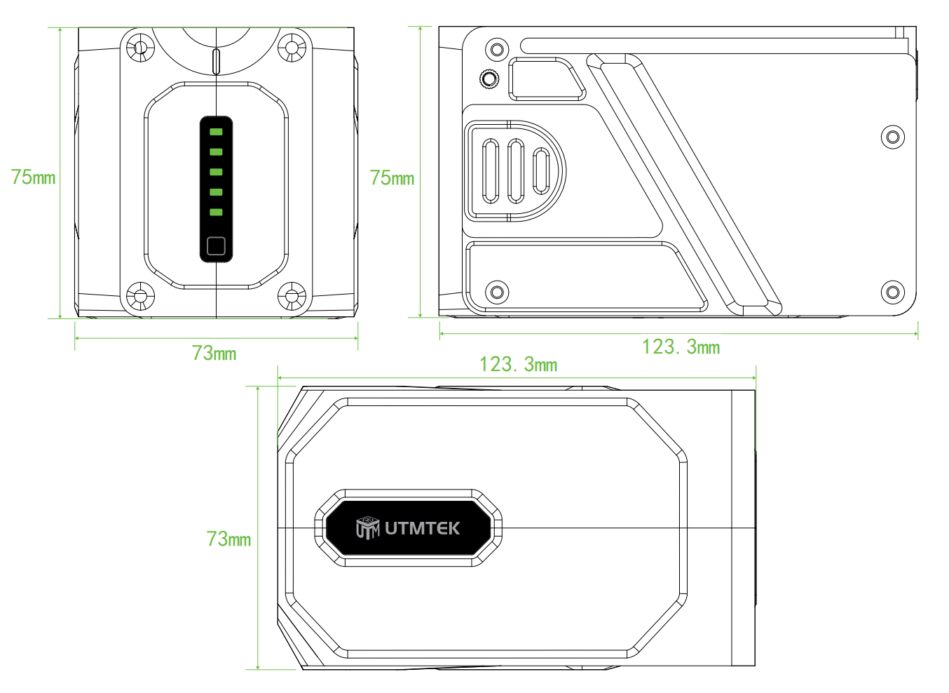 USB10尺寸图